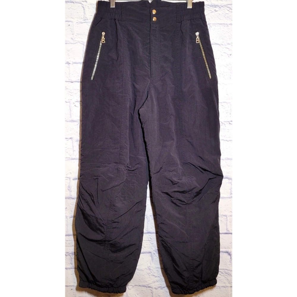 Don Thomas Sporthaus Bogner Womens Ski Pants Size 14 Snow Log Pockets Vaca Slope